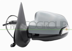 RETROVISORE SINISTRO A CAVI CON PRIMER-CON FANALE-CONVESSO/CROMATO SYMBOL III - Mod. 01/13 -