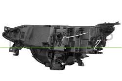 PROIETTORE DESTRO ELETTRICO SENZA MOTORE-CON LUCE DIURNA-LED SENZA FUNZIONE INDICATORE DI DIREZIONE MEGANE - Mod. 03/16 - 01/20