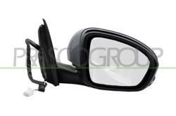 RETROVISORE DESTRO-ELETTRICO-CON PRIMER-TERMICO-CHIUDIBILE-CON FANALE-CON SONDA-CON LUCE CORTESIA-CONVESSO-13 PIN MEGANE - Mod. 