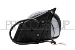 RETROVISORE DESTRO-ELETTRICO-CON PRIMER-TERMICO-CHIUDIBILE-CON FANALE-CON SONDA-CON LUCE CORTESIA-CONVESSO-13 PIN MEGANE - Mod. 
