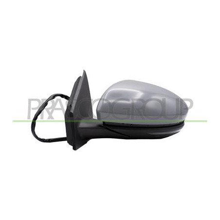 RETROVISORE SINISTRO-ELETTRICO-CON PRIMER-TERMICO-CHIUDIBILE-CON FANALE-CON LUCE CORTESIA-ASFERICO-11 PIN MEGANE - Mod. 03/16 - 