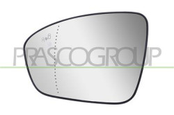 PIASTRA SPECCHIO SINISTRA ASFERICA-TERMICA CROMATA MEGANE - Mod. 03/16 - 01/20