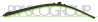 SPAZZOLA TERGICRISTALLO-FLAT BLADE 24"/600 mm-12 ADATTATORI MEGANE - Mod. 03/16 - 01/20
