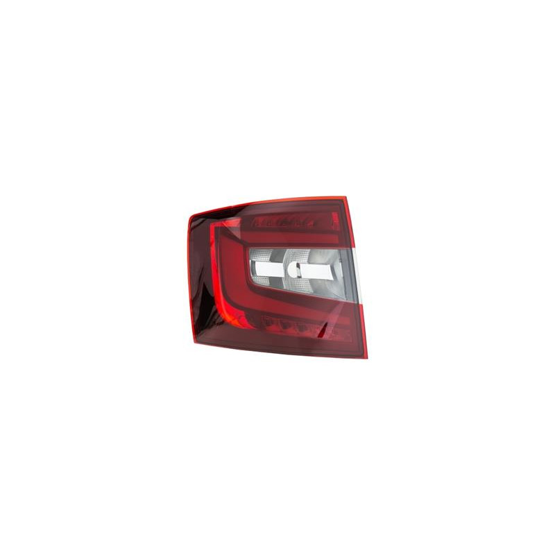 FANALE SX ROSSO SCURO SKODA OCTAVIA III 02/17- OCTAVIA - Mod. 05/13 - 12/16