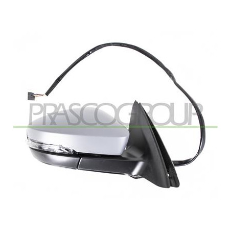 RETROVISORE DESTRO-ELETTRICO-CON PRIMER-TERMICO-CHIUDIBILE-CON FANALE-CON LUCE CORTESIA-CON OSCURAMENTO AUTOMATICO-CONVESSO-11 P