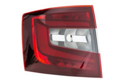 FANALE SX ROSSO SCURO SKODA OCTAVIA III 02/17- OCTAVIA - Mod. 01/17 - 02/20