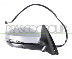 RETROVISORE DESTRO-ELETTRICO-CON PRIMER-TERMICO-CHIUDIBILE-CON FANALE-CON LUCE CORTESIA-CON OSCURAMENTO AUTOMATICO-CONVESSO-11 P