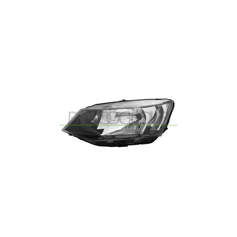 PROIETTORE SINISTRO H4 ELETTRICO CON MOTORE-CON LUCE DIURNA-NERO FABIA (NJ) - Mod. 08/14 - 06/18