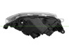 PROIETTORE SINISTRO H4 ELETTRICO CON MOTORE-CON LUCE DIURNA-NERO FABIA (NJ) - Mod. 08/14 - 06/18