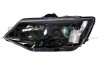 PROIETTORE SINISTRO H7+H7 ELETTRICO CON MOTORE-CON LUCE DIURNA-NERO-LED FABIA (NJ) - Mod. 08/14 - 06/18