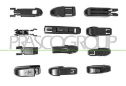 SPAZZOLA TERGICRISTALLO-FLAT BLADE 26"/650 mm-12 ADATTATORI AYGO - Mod. 01/12 - 05/14