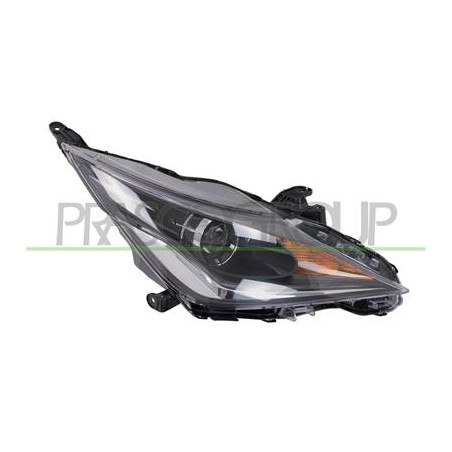 PROIETTORE DESTRO HIR2 ELETTRICO SENZA MOTORE-NERO-LED