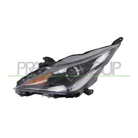 PROIETTORE SINISTRO HIR2 ELETTRICO SENZA MOTORE-NERO-LED