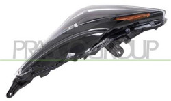 PROIETTORE SINISTRO HIR2 ELETTRICO SENZA MOTORE-NERO-LED