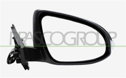 RETROVISORE DESTRO-ELETTRICO-CON PRIMER-TERMICO-CHIUDIBILE-CON FANALE-CON MODANATURA NERA-LUCIDA-CONVESSO-9 PINS YARIS - Mod. 07