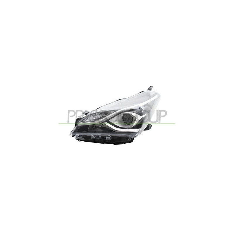 PROIETTORE SINISTRO HIR2 ELETTRICO SENZA MOTORE-CON LENTICOLARE-NERO