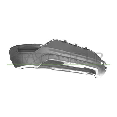 PARAURTI POSTERIORE INFERIORE NERO/GOFFRATO-CON TRACCE PDC T-ROC - Mod. 11/17 - 02/22