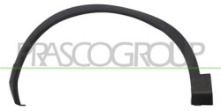 PARAFANGHINO ANTERIORE SINISTRO-NERO GOFFRATO-CON CLIPS