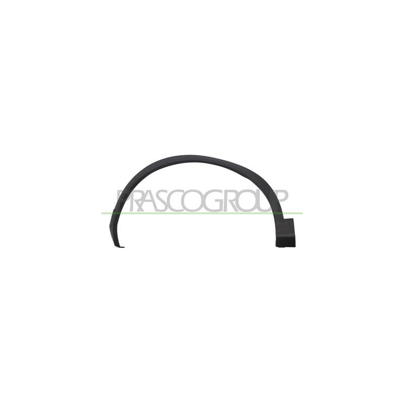 PARAFANGHINO ANTERIORE SINISTRO-NERO GOFFRATO-CON CLIPS