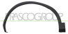 PARAFANGHINO ANTERIORE SINISTRO-NERO GOFFRATO-CON CLIPS