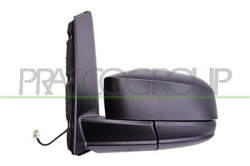 RETROVISORE SINISTRO MANUALE NERO-ASFERICO/CROMATO CADDY - Mod. 04/15 - 08/20