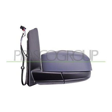 RETROVISORE SINISTRO ELETTRICO-TERMICO CON PRIMER-ASFERICO/CROMATO-5 PINS CADDY - Mod. 04/15 - 08/20