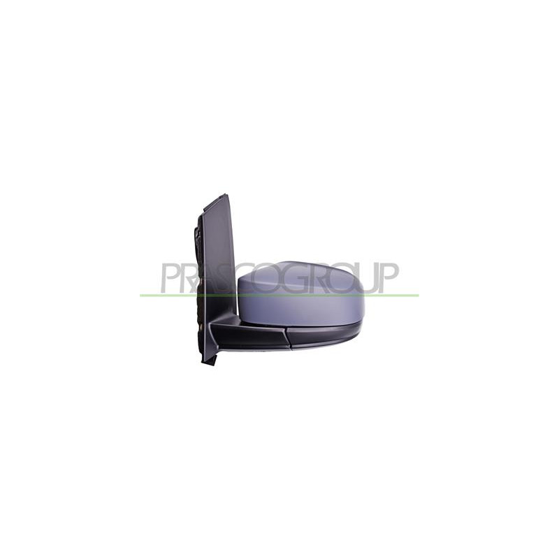 RETROVISORE SINISTRO ELETTRICO-TERMICO CON PRIMER-CHIUDIBILE-ASFERICO/CROMATO-7 PINS CADDY - Mod. 04/15 - 08/20