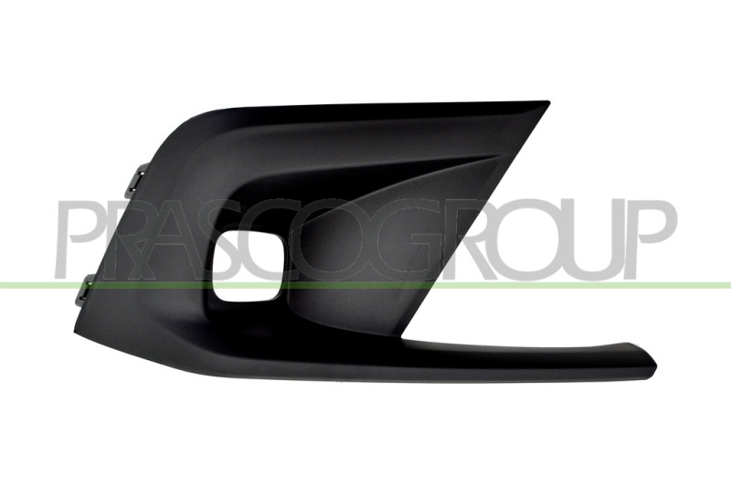 GRIGLIA DESTRA PARAURTI ANTERIORE-NERA-GOFFRATA-CON SEDE FENDINEBBIA HONDA - CIVIC (XI - FE) 5 PORTE - Mod. 09/22 -