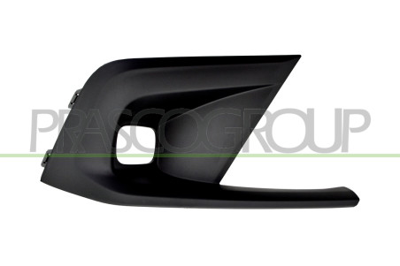 GRIGLIA DESTRA PARAURTI ANTERIORE-NERA-GOFFRATA-CON SEDE FENDINEBBIA HONDA - CIVIC (XI - FE) 5 PORTE - Mod. 09/22 -