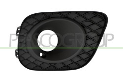 GRIGLIA DESTRA PARAURTI ANTERIORE-NERA-GOFFRATA-CON SEDE FENDINEBBIA MERCEDES - GLB CLASS (X247) - Mod. 12/19 -