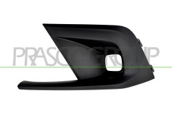 GRIGLIA SINISTRA PARAURTI ANTERIORE-NERA-GOFFRATA-CON SEDE FENDINEBBIA HONDA - CIVIC (XI - FE) 5 PORTE - Mod. 09/22 -