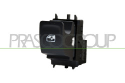 INTERRUTTORE ALZACRISTALLO PORTA POSTERIORE DESTRA/SINISTRA-NERO-4 PINS VOLKSWAGEN - PASSAT B8 - Mod. 09/14 - 05/19