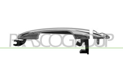 MANIGLIA ANTERIORE SINISTRA-ESTERNA-CROMATA-CON FORO NOTTOLINO FIAT - 500 L - Mod. 04/12 - 05/17