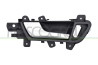MANIGLIA ANTERIORE SINISTRA-INTERNA-CON LEVA ARGENTO AUDI - A4 (B8) - Mod. 12/07 - 12/11