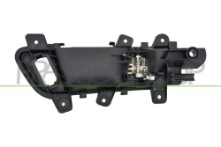 MANIGLIA ANTERIORE SINISTRA-INTERNA-CON LEVA ARGENTO AUDI - A4 (B8) - Mod. 12/07 - 12/11