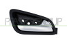 MANIGLIA POSTERIORE DESTRA-INTERNA-CON LEVA SATINATA ARGENTO-MOSTRINA NERA FORD - KUGA - Mod. 01/13 - 08/16