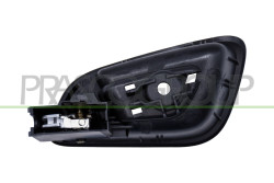 MANIGLIA POSTERIORE DESTRA-INTERNA-CON LEVA SATINATA ARGENTO-MOSTRINA NERA FORD - KUGA - Mod. 01/13 - 08/16