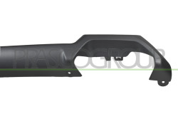 MODANATURA PARAURTI ANTERIORE-CENTRALE-INFERIORE-ARGENTO MOD. RIPCURL CITROEN - C3 AIRCROSS - Mod. 06/21 -