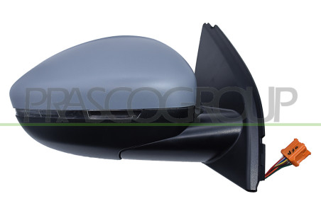 RETROVISORE DESTRO-ELETTRICO-CON PRIMER-TERMICO-CHIUDIBILE-CON FANALE-CON SONDA-CON LUCE CORTESIA-CONVESSO-11 PINS PEUGEOT - 308