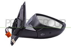 RETROVISORE DESTRO-ELETTRICO-CON PRIMER-TERMICO-CHIUDIBILE-CON FANALE-CON SONDA-CON LUCE CORTESIA-CONVESSO-11 PINS PEUGEOT - 308