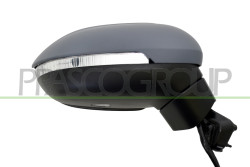 RETROVISORE DESTRO-ELETTRICO-CON PRIMER-TERMICO-CON FANALE-CON LUCE CORTESIA-CON BLIS-CONVESSO-9 PINS VOLKSWAGEN - PASSAT B8 - M
