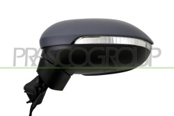RETROVISORE SINISTRO-ELETTRICO-CON PRIMER-TERMICO-CON FANALE-ASFERICO-8 PINS VOLKSWAGEN - PASSAT B8 - Mod. 09/14 - 05/19