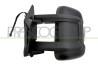 RETROVISORE SINISTRO-ELETTRICO-NERO-TERMICO-CON FANALE ARANCIO-CONVESSO-BRACCIO MEDIO-8 PINS FIAT - DUCATO - Mod. 08/06 - 05/14