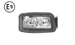 FARO DESTRO ELETTRICO CON MOTORE SENZA LAMPADINA (H7-H7) OMOLOGATO E9-MAN-TGA XL