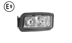 FARO SINISTRO MANUALE SENZA LAMPADINA (H7-H7-W5W) OMOLOGATO E9-MAN-TGA XL