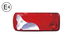 FANALE POST SINISTRO CON CONNETTORE LATERALE E LUCE TARGA-MAN-TGX Euro 6