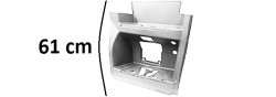PEDANA DESTRA CABINA LARGA ALTA SMALTO BIANCO DB9147-MERCEDES-Actros MP4 Cabina Larga