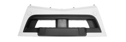 PARAURTI ANTERIORE CENTRALE CABINA LARGA BASSA SMALTO BIANCO DB9147 CON PIASTRA PEDANA SIMILE A 9608850311-MERCEDES-Actros MP4 C
