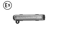 LUCE DIURNA LED SINISTRA SENZA LAMPADINA (LED) OMOLOGATO E9-MERCEDES-Actros MP4 Cabina Larga