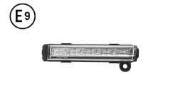 LUCE DIURNA LED DESTRA SENZA LAMPADINA (LED) OMOLOGATO E9-MERCEDES-Actros MP4 Cabina Larga